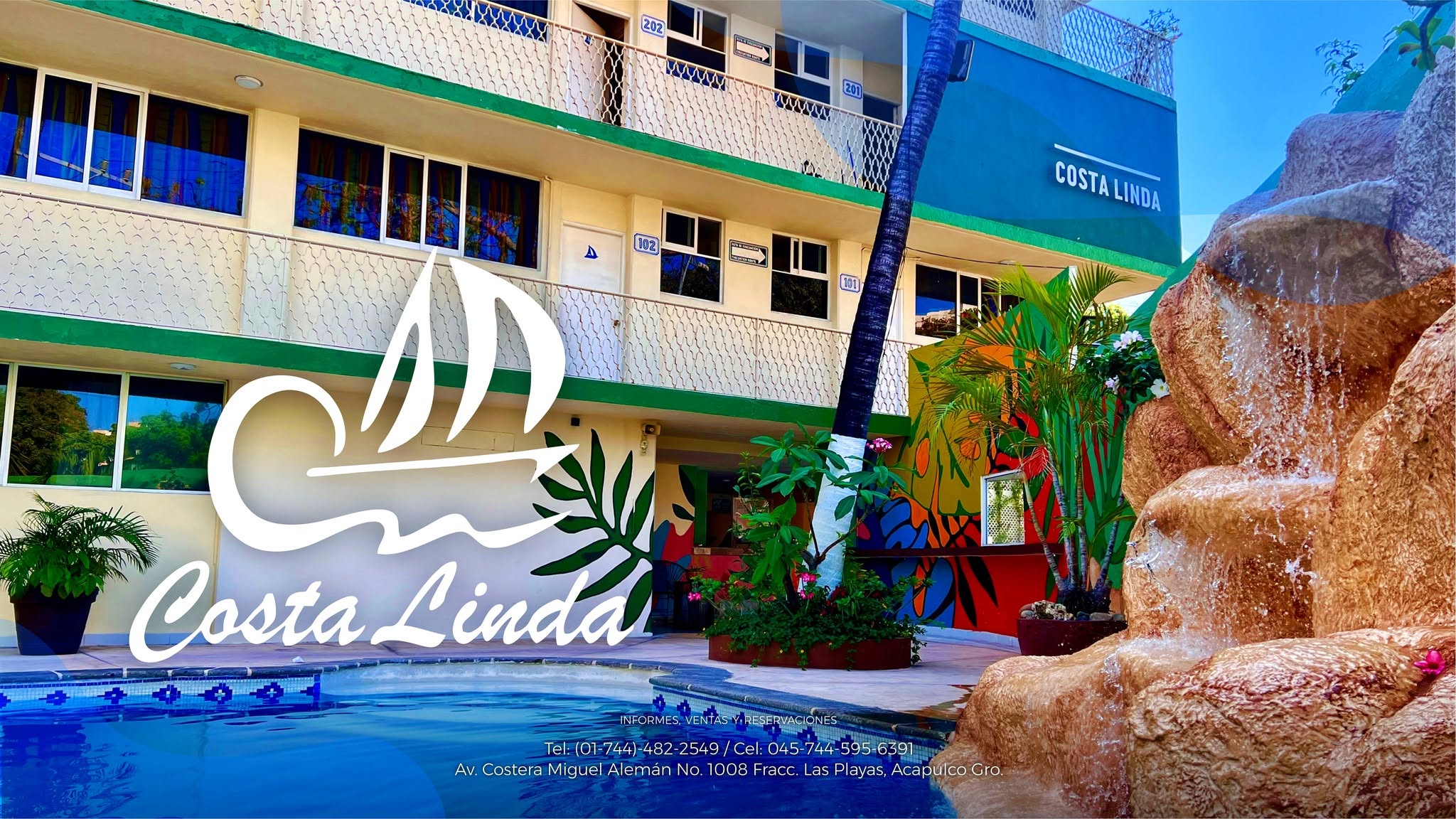 Panorámica del Hotel Costa Linda